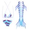 2025 Kids' Mermaid Tail Swimsuit Costume Bikini