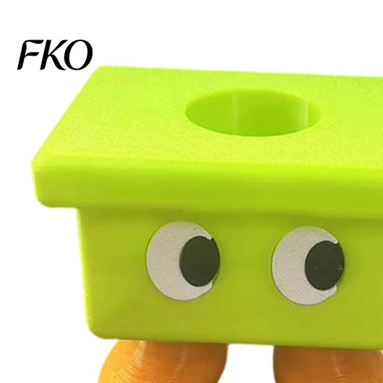 3D Printed Toothbrush Holder Cartoon Stool Holder, Waterproof Moisture-Proof Cute Durable Bathroom Compact Storage Organizer for