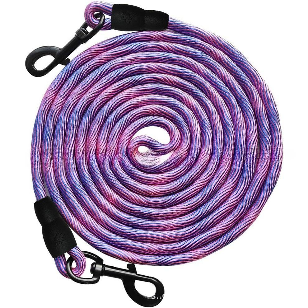 Durable Nylon Pet Leash Heavy Duty Traction Rope for Large Dogs (Purple,Xs) фиолетовый