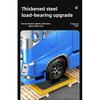 Stable Folding Handcart, Small Cargo Cart, Warehouse Trailer, Portable Four-wheel Silent Shopping Cart, Handling Flatbed Truck