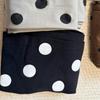 Fashionable Black Dot Pantyhose Soft Nylon Stockings Breathable And Practical Hosiery For Office Outfits