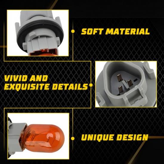 Headlight Turn Signal Bulb Socket Harness Set For Nissan Rogue Altima Pathfinder