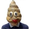 Halloween Latex Mask Funny Carnival Fancy Dress Masks Party Spoof Diy Props Poo Headgear