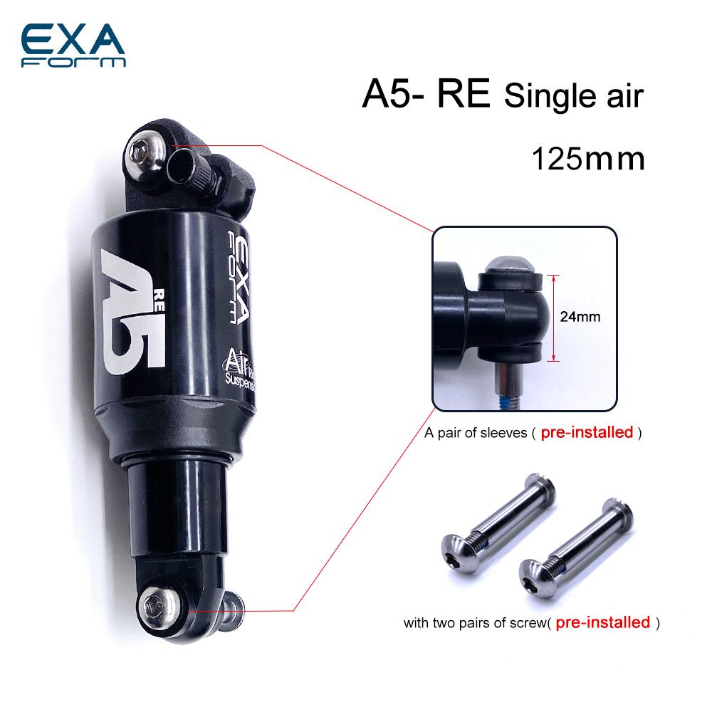 

KS EXAForm A5 RE RR1 Rear Shocks air pressure for MTB Bicycle Rear Shock Bike folding MTB Downh Mountain Bicycle shock absorber A5 RE 125mm