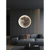 Moon wall lamp living room background wall ceiling lamp art bedroom ceiling lamp imitating the moon surface decorative lamp
