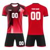 Personlig skjortesett for menn jenter med navnenummer Spesialtilpassede fotballdrakter for gutter treningsdress