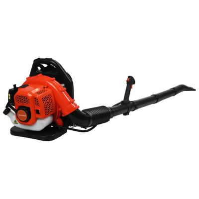 52CC Benzin-Rucksack-Laubbläser, 2-Takt-Motor 550CFM Gewerbliche Staubbläser, Terrassenreinigung Rasenpflege Gartenarbeit Landschaftsbau Schneeräumung