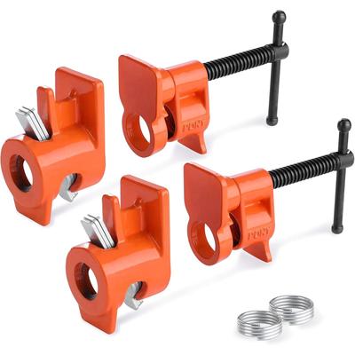 Lot Original de 2 Serre-tuyaux à Vis 52 Pouces pour Tuyau Noir de 1/2 Pouce