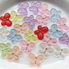 20pcs 18mm * 25mm color 3D butterfly rhinestone DIY jewelry production, wedding hair accessories, decorative accessories