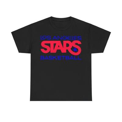 T-shirt Rétro Nostalgique Équipe de Basket-ball des Los Angeles Stars