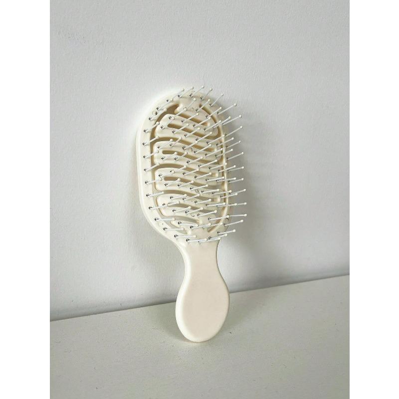 1pc Mini Hollow Portable Styling Comb, Hair Brush, Comb, Hair Tools For Barber Salon Hair Accessories Brushes, Edge Brush Hair Comb
