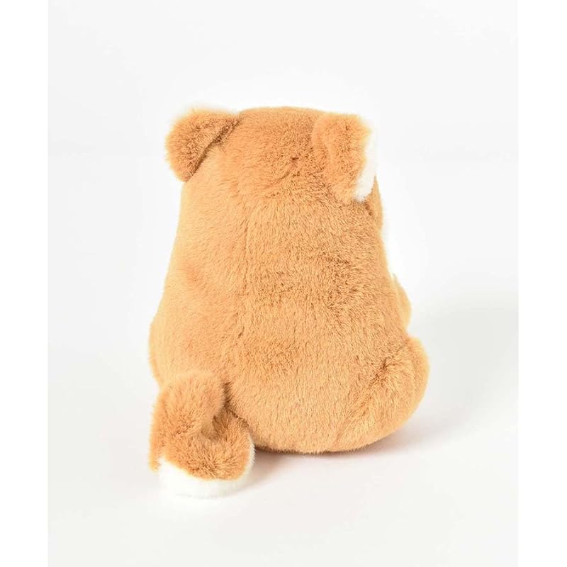 Bleu Bleuet Blue Bluee Chubby dog stuffed toy (Shiba Inu)