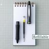 Grip Full Black Retractable Ballpoint Pen Dr.