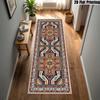 Black White Checkered Simple Nordic Modern Runner Rug for Kitchen Durable Geometric Pattern Carpet Floor Mat Cover