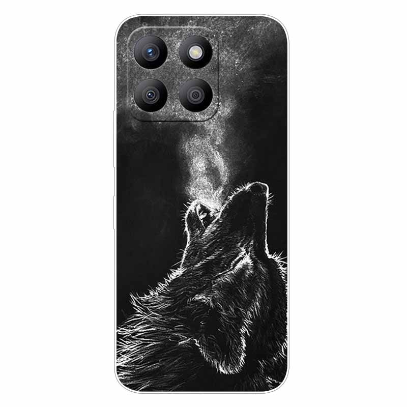 For Honor X8b Case Silicone Soft TPU Fashion Owl Lion Animal Bumper Cover for Huawei Honor X8b Case HonorX8B Shockproof Shells