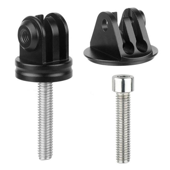 Bicycle Sports Camera Stand Simple Installation Universal Fit Bicycle Fork Stem Top Cap Extension Stand Computer Adapter Bracket