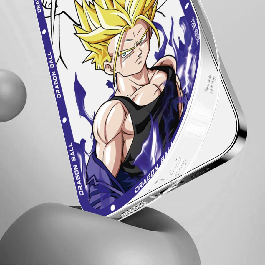 Dragon Ball Z Trunks Goku Clear Phone Cover Case for iPhone 12 Mini 16 15 14 Plus XR 13 12 11 Pro MAX 17 Air 7 8 16e