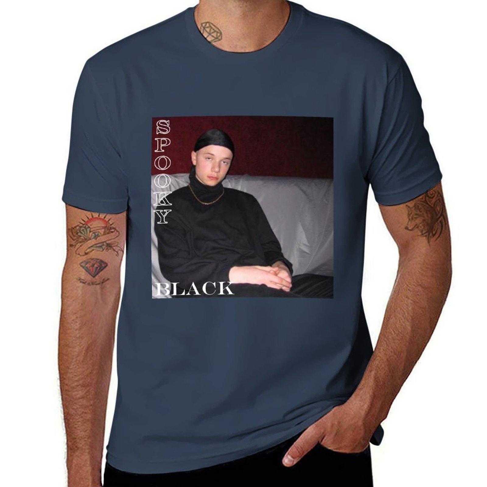 Spooky Black Corbin Shirt TShirt Comfort Stretch Tee Shirt S