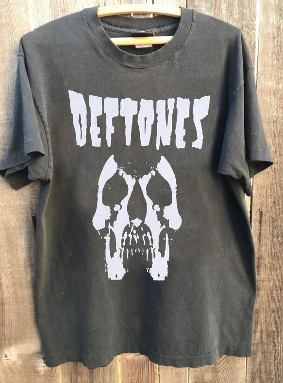 

2003 Deftones Tour Shirt Rare Design Charcoal Unisex Shirt S5XL WA3291 Unisex T-Shirt XXXXL