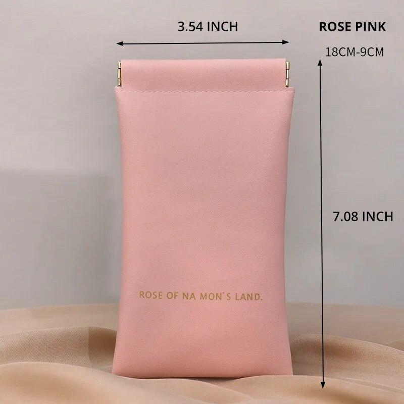 

1 шт., женская и мужская модная сумка для очков, защитный чехол, автоматически закрывающаяся сумка для очков, унисекс, чехол, портативный футляр для солнцезащитных очков