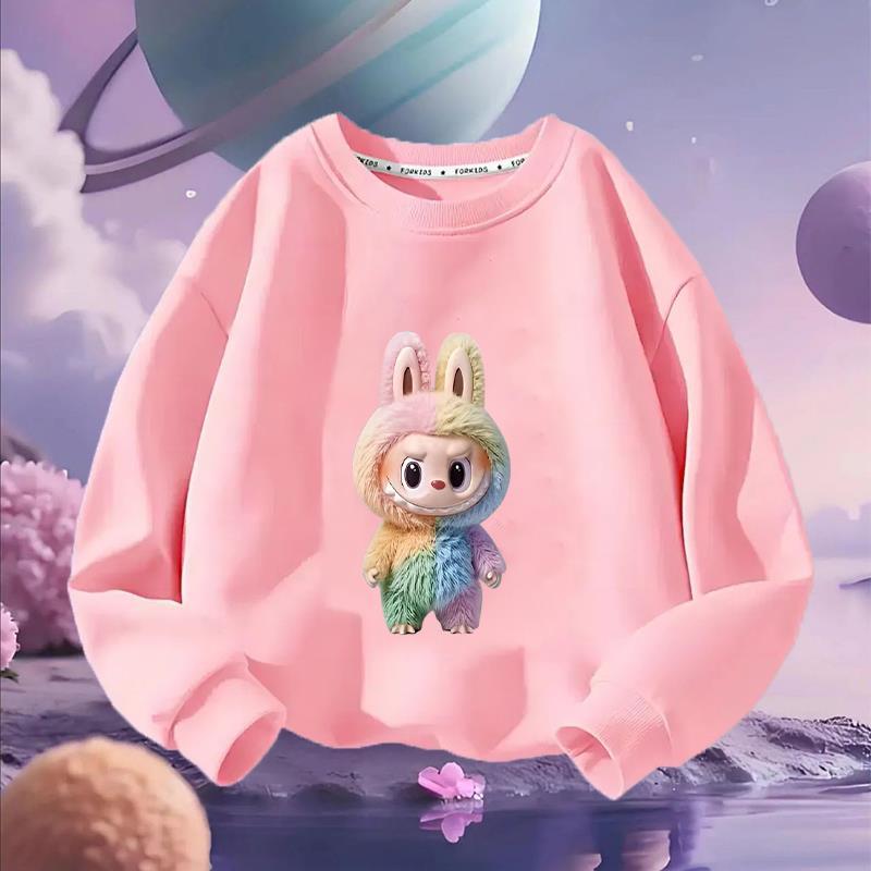 Girl LBB Hoodie, Spring and Autumn Children's Long-sleeved Top