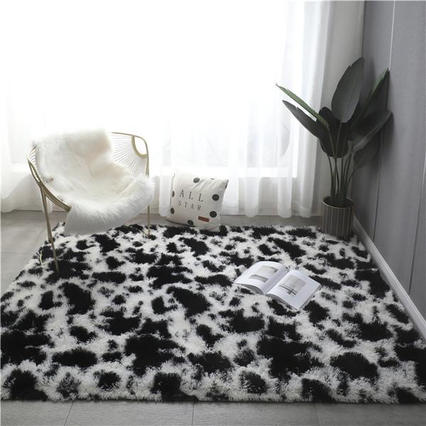 Luxury Fluffy Area Rug Modern Leopard Print Plush Rug Living Room Carpet Super Soft and Comfy Carpet Home Decor Carpet Paly Mats