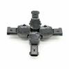 4X Bumper Parking Aid PDC Sensor For Ford Explorer Focus 8A53-15K859-ABW Black