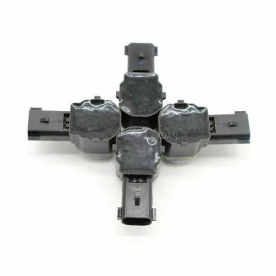 4X Bumper Parking Aid PDC Sensor For Ford Explorer Focus 8A53-15K859-ABW Black