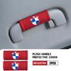 EBGU9 Plush Car Roof Handle Protective Cover Soft Grip Assist Universal For BMW M Sport M2 M3 M4 M5 M6 E46 E90 E60 F10 F20 E87 X3 X6
