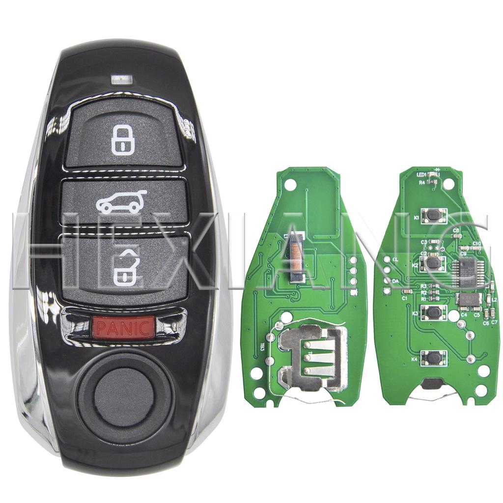 DR 7P6959754AL 7P6959754AP 315/433/868MHz ID46 PCF7945AC Chip Non-Keyless Go Car Remote Key For VW Volkswagen Touareg 2010-2014