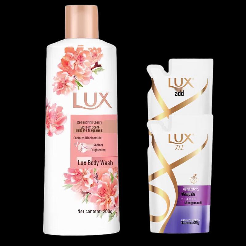 

LUX Pink Cherry Blossom Bath & Hair Care Set