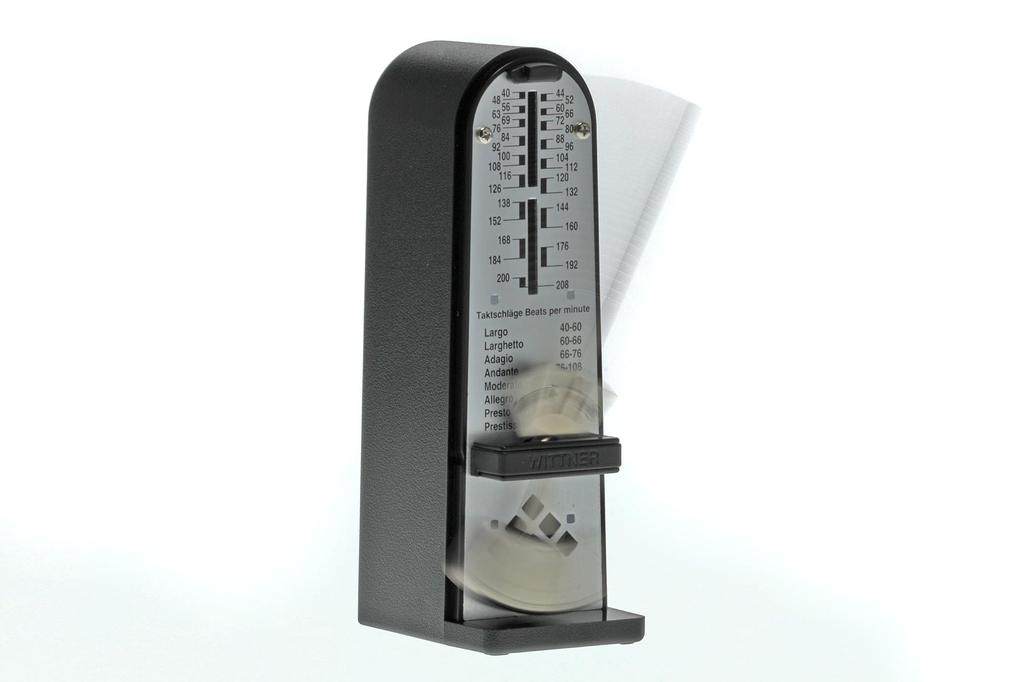 Wittner Tactel Piccolino Metronome, Black, 890161