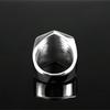 Viking Compass Design Mens Stainless Steel Ring Norse Rune Jewelry Retro Style