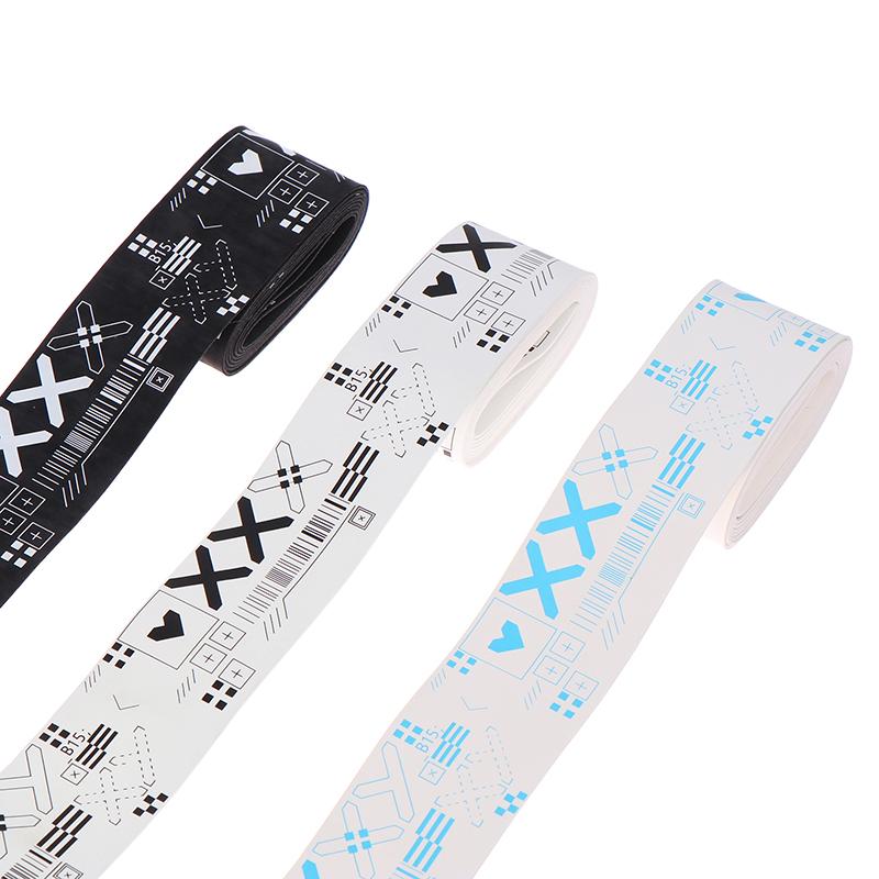 Tennis Badminton Racket Paddle Head Protection Tape Sticker Racket Overgrips Self-Adhesive Shock Absorption Non-Slip Grip Tape