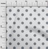 oneOone Cotton Flex Chocolate Brown Fabric Polka Dots Dots Sewing Fabric By The Yard Printed Diy Clothing Sewing Supplies 40 Inch
