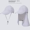 Mesh Sun-cream Bucket Hat Face Mask Summer Cover Face Cap Fashion Outdoor Fishing Cap  Hiking