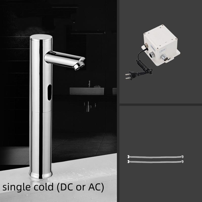 

Sensor Basin Faucet Gold Bathroom Brass Rose Gold Sink Mixer Decked DC or AC Sink Mixer