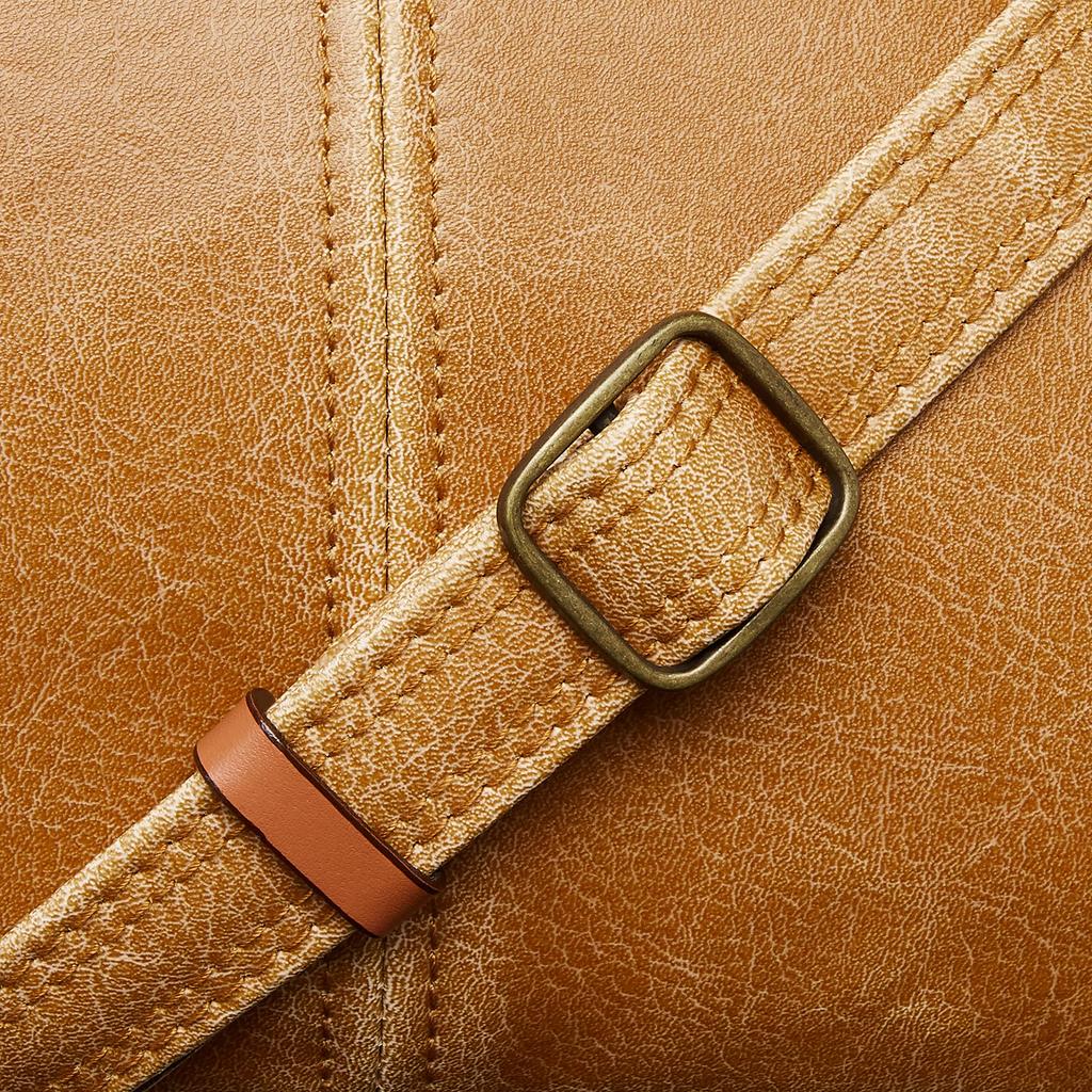 [Retro] Kiwada Daily Use Mini Boston Bag 1596 Camel