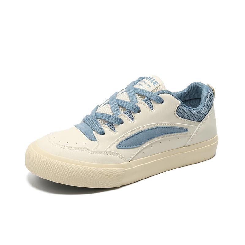 

Модная летняя мужская повседневная обувь, кроссовки, сетчатая дышащая удобная вулканизированная обувь, модная нескользящая студенческая уличная обувь для бега 39 синий