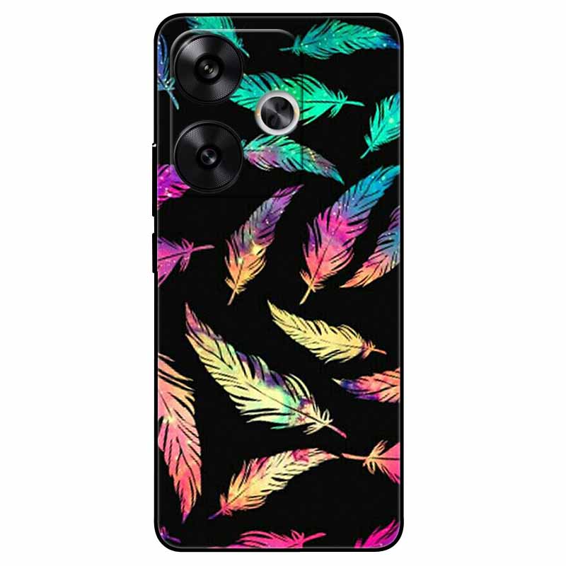 For Xiaomi Poco F6 Cases Soft Silicone Protective Fashion TPU Phone Back Covers For Xiaomi Poco F6 Pro/ Redmi Turbo 3 TPU Cases