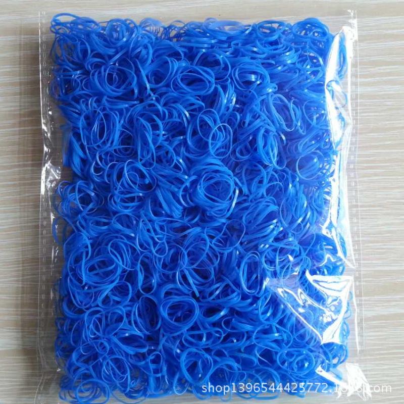 Candy Color Baby Rubber Bands, Small Size, Disposable Hair Ties, 3000 pcs/bag