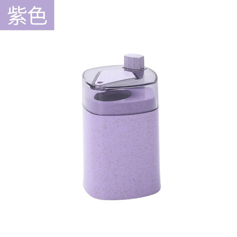 

Автоматический контейнер для зубочисток из пшеничной соломы, бытовой, для стола, коробка для хранения зубочисток, диспенсер для зубочисток, популярный фиолетовый