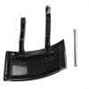 Metal Construction Door Handle Repair Black Finish