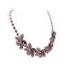 Short Necklace, Female Crystal, European and American Retro Big-name Full Diamond Decorative Collarbone Chain Accessories