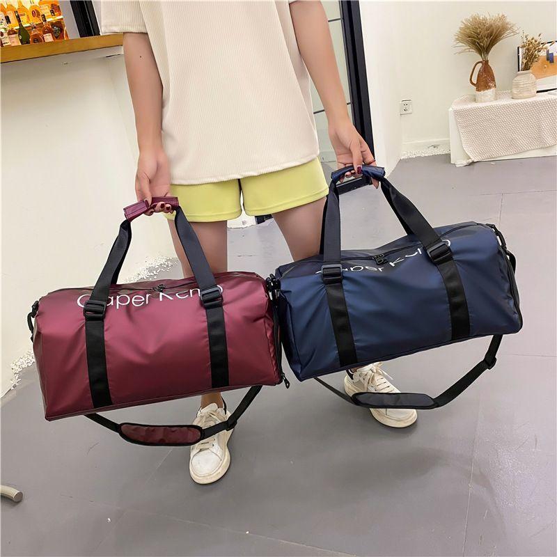 Waterproof Bag Trolley Handbag Tote Bag Load Clothes Gym Bag Dry Wet Sports Sports Backpacks
