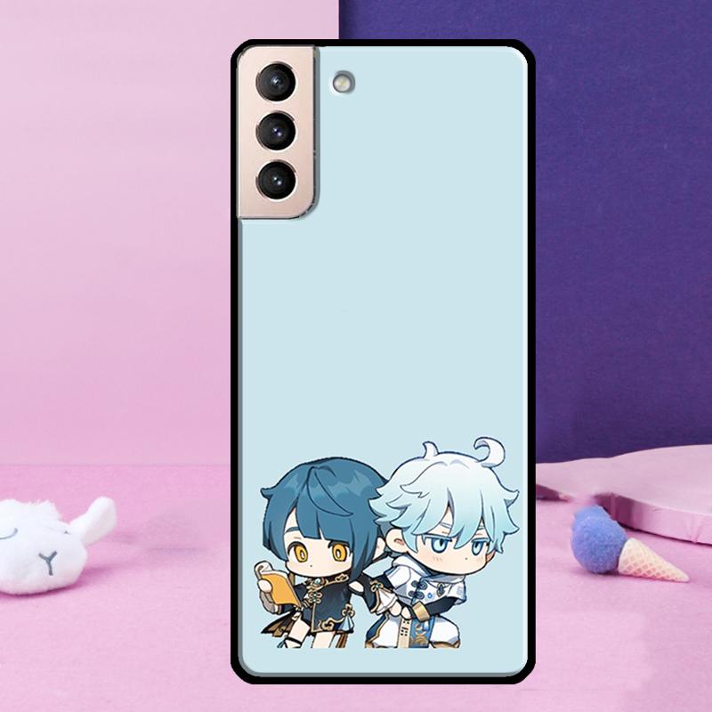 Chongyun Genshin Impact Handyhülle Für Samsung Galaxy S25 Ultra S24 Ultra S9 S10 S20 S21 S22 Plus S23 S24 FE Hülle