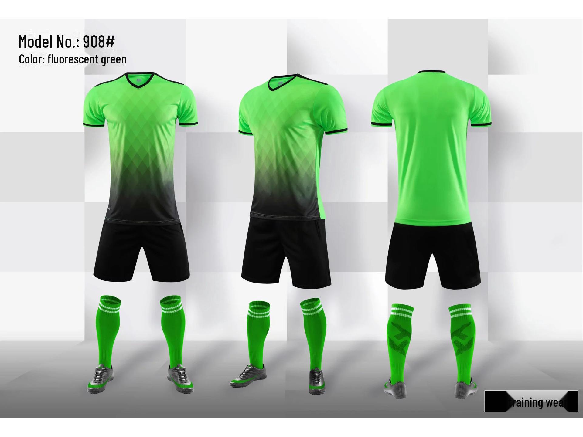 

Дитяча та доросла спортивна команда - Футбольна форма з короткими рукавами для студентів та дорослих S