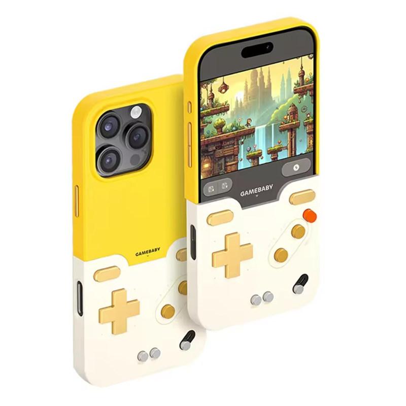 Phone Case Custom Gamepads For iPhone 16 15 Pro Max Retro Handheld Game Console support GB GBC NES Layout Case