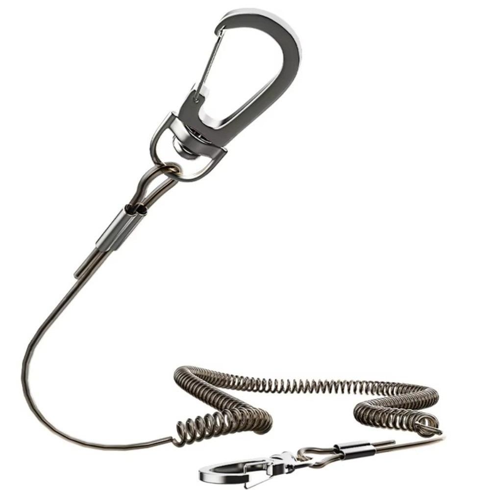 High Elasticity Steel Wire Fishing Rope Large Object Protective Rod Rope Fishing 3Meter