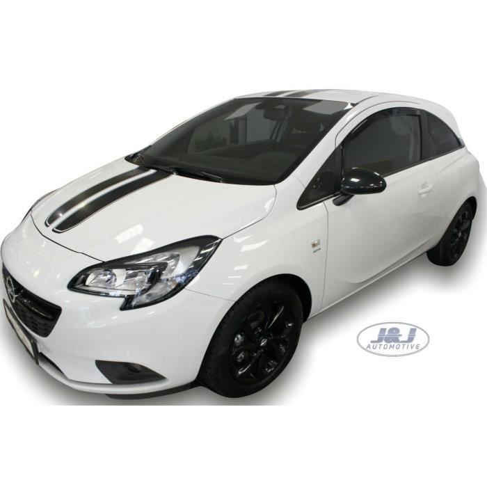 J&amp;J AUTOMOTIVE | Heko Deflecteurs d'air Déflecteurs de Vent Pour Opel Corsa D / E 3P 2006-2019